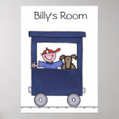 Poster cho cho train (Devant)