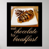 poster chocolade keukenkunst (Voorkant)