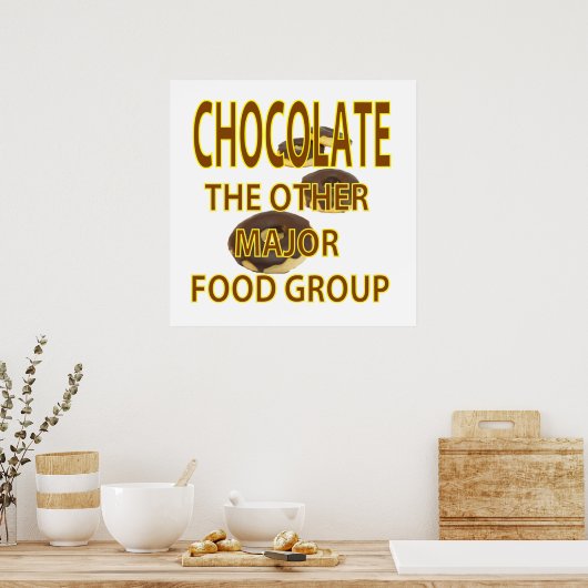 Poster Chocolat (Cuisine)
