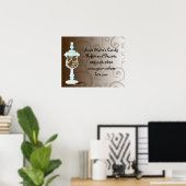 Poster Chocolat Candy Buffet Bar, Urn of Sweets (Bureau à domicile)