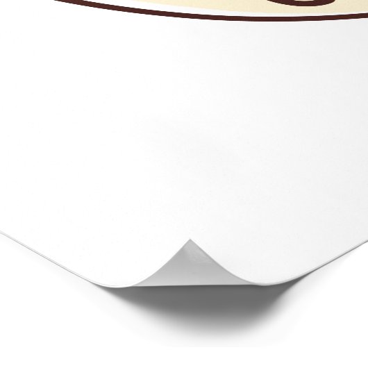 Poster Chocolat chaud (Coin)