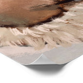 Poster "Chocolat Chaud À Froid Day" Pinup Art (Coin)