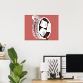 Poster Chocolat chaud - Chocolat Vintage mou Lover cadeau (Bureau à domicile)