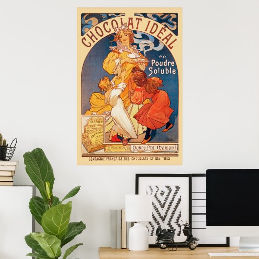 Poster Chocolat idéal (Bureau à domicile)