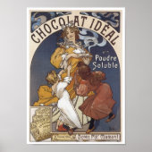 Poster Chocolat Ideal Vintage Ad (Devant)