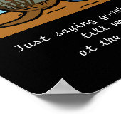 Poster Chocolat Labrador Angel et maman (Coin)