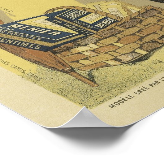 Poster Chocolat Menier (Coin)