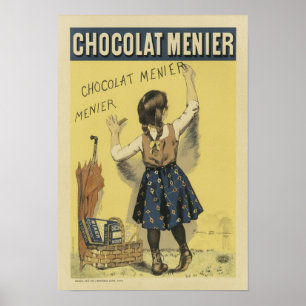 Poster Chocolat Menier