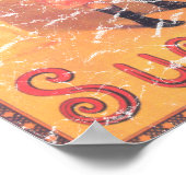 Poster Chocolat Suchard en détresse (Coin)