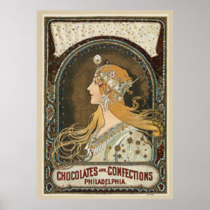 Poster Chocolate Woman
