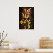 Poster Chœur d'anges par Simon Marmion, Art de la Renaiss (Cuisine)