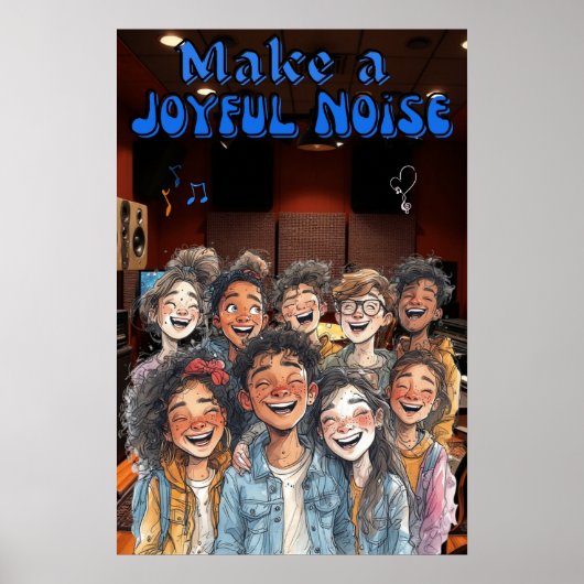 Poster Chœur de Jeunes d'Église (Devant)