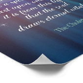 Poster Chofetz Chaim Citation Clair White Dove Classroom (Coin)