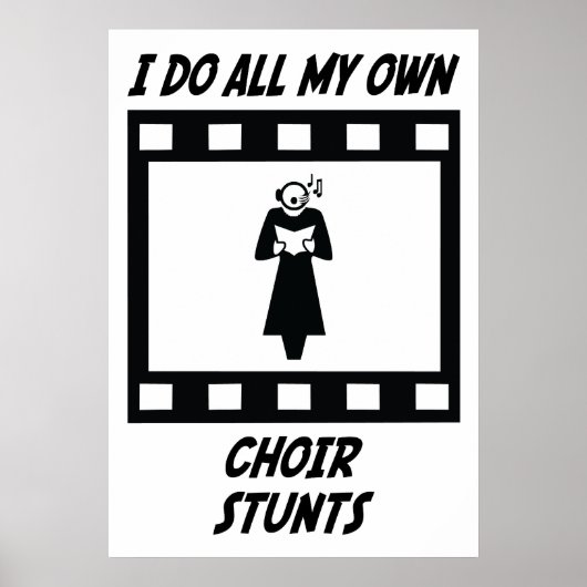 Poster Choir Stunts (Devant)