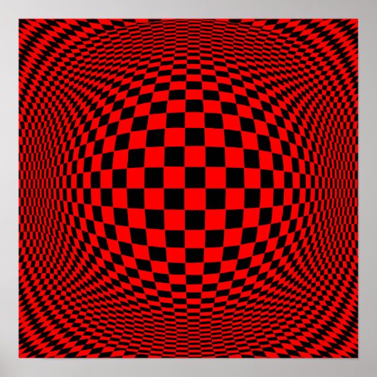 Poster Choisir la couleur Arrière - plan Op Art (Devant)