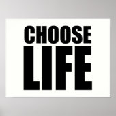 Poster Choisir la vie (Devant)