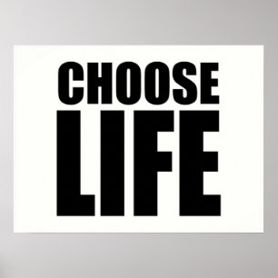 Poster Choisir la vie
