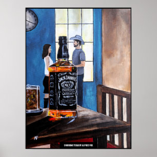 Poster Choisir Texas Peinture par Alfred Fox