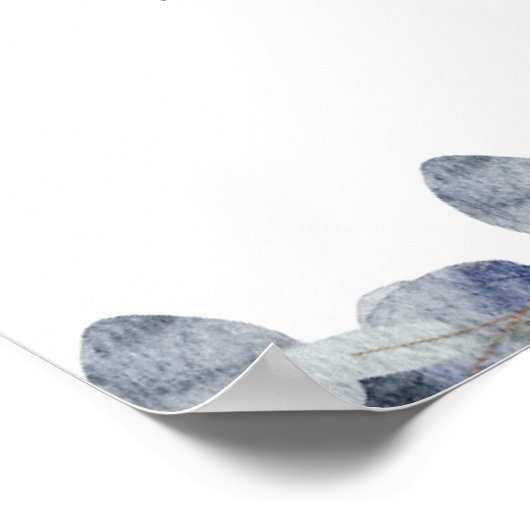 Poster Choisir un panneau Mariage de siège (Coin)