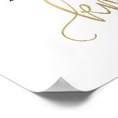 Poster Choisir Un Siège Non Pas Un Panneau Mariage Côté - (Coin)