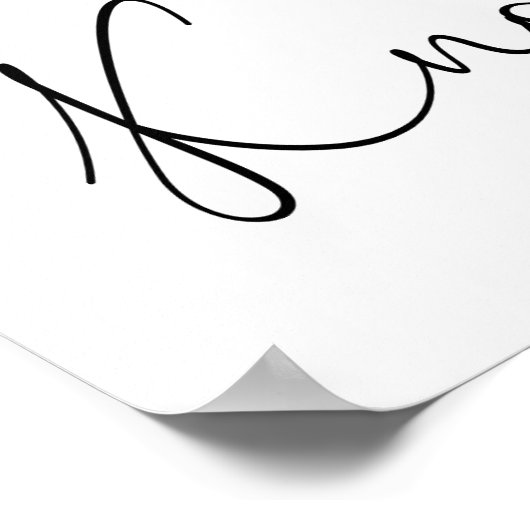 Poster Choisir Un Siège Non Pas Un Panneau Mariage Côté - (Coin)