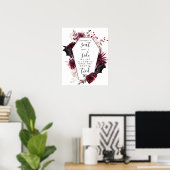 Poster Choisir un siège non un panneau latéral (Bureau à domicile)