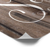 Poster choisir un siège pas un côté rustique panneau mari (Coin)