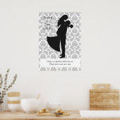 Poster Choisir un siège, pas un siège Mariage latéral (Cuisine)