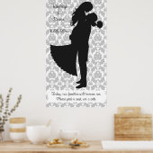 Poster Choisir un siège, pas un siège Mariage latéral (Cuisine)