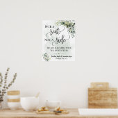 Poster Choisir un siège pas une cérémonie mariage côté eu (Cuisine)