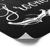 Poster Choisir un siège sur l'un ou l'autre côté panneau  (Coin)