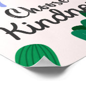 Poster choisissez la gentillesse. Lettres, (Coin)