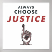 Poster Choisissez Toujours Justice ! (Devant)