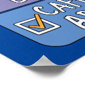 Poster Choisissez un café ou une caféine (Coin)