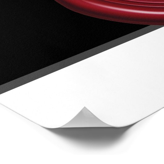 Poster Choisissez un siège et non un stylo latéral et un (Coin)