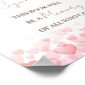 Poster Choisissez une page et laissez une note panneau du (Coin)