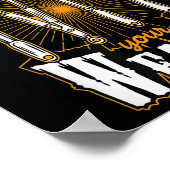 Poster Choisissez Votre Arme Grill Ustensiles Funny Bbq G (Coin)