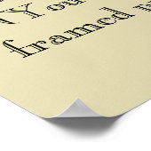 Poster Choisissez Votre Bible Verse Art Print, Facultatif (Coin)