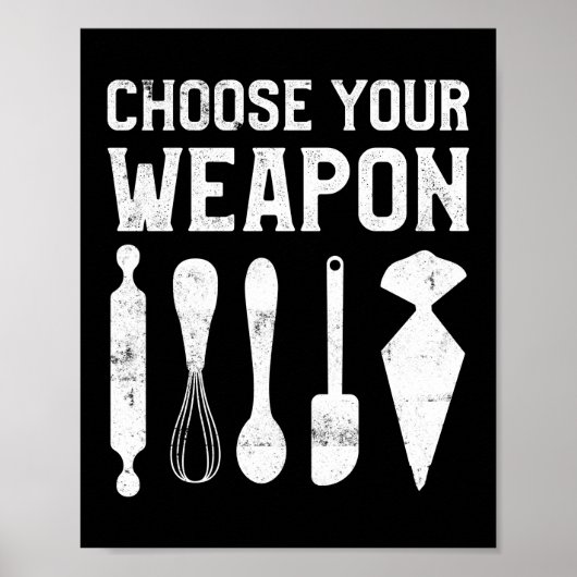 Poster Choisissez votre boulangerie d'arme (Devant)