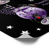 Poster Choisissez votre poison Halloween Cocktail Menu (Coin)