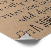 Poster Choisissez votre siège et votre Mariage de danse (Coin)