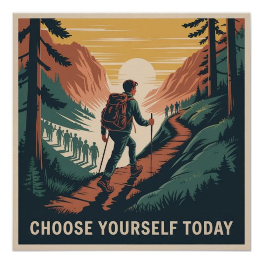 Poster Choisissez-vous aujourd'hui (Devant)