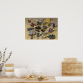 Poster Choix De Minéraux (Cuisine)