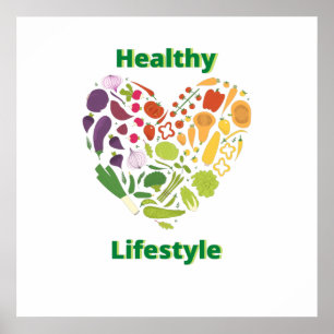 Poster choix de mode de vie sain exercice T-shirt Tank To