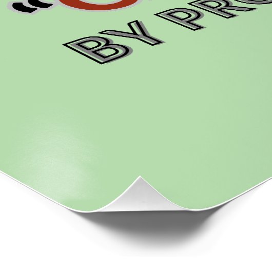 Poster Choked by Progress (Coin)