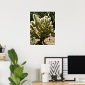 Poster Cholla en fleur (Bureau à domicile)