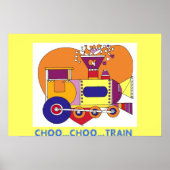 POSTER CHOO...CHOO...TRAIN (Devant)