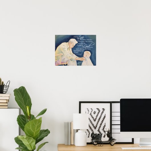 Poster Choose Life (Bureau à domicile)