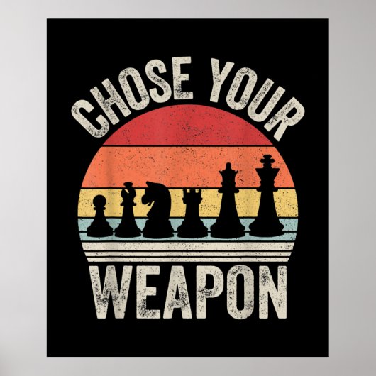 Poster Choose Your Weapon (Devant)