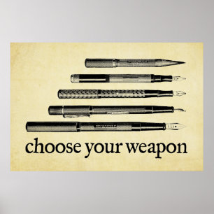 Poster Choose Your Weapon